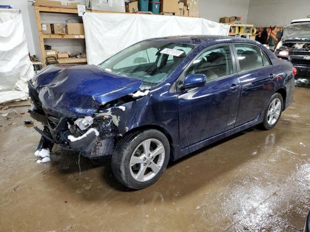 2T1BU4EE7CC842997 - 2012 TOYOTA COROLLA BASE BLUE photo 1