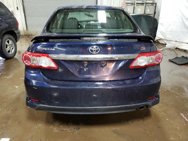 2T1BU4EE7CC842997 - 2012 TOYOTA COROLLA BASE BLUE photo 6