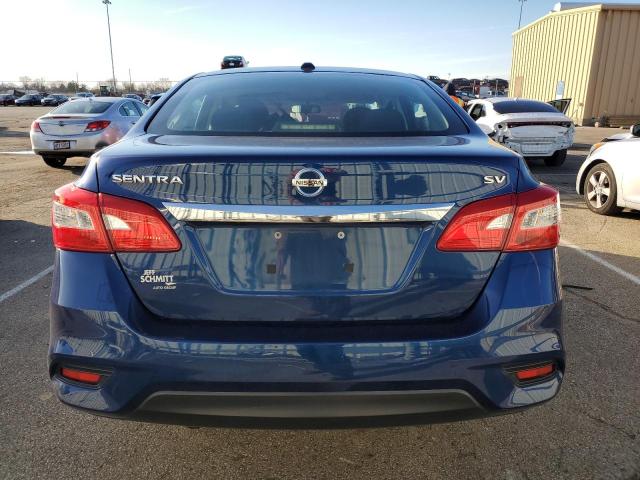 3N1AB7AP9KY229890 - 2019 NISSAN SENTRA S BLUE photo 6