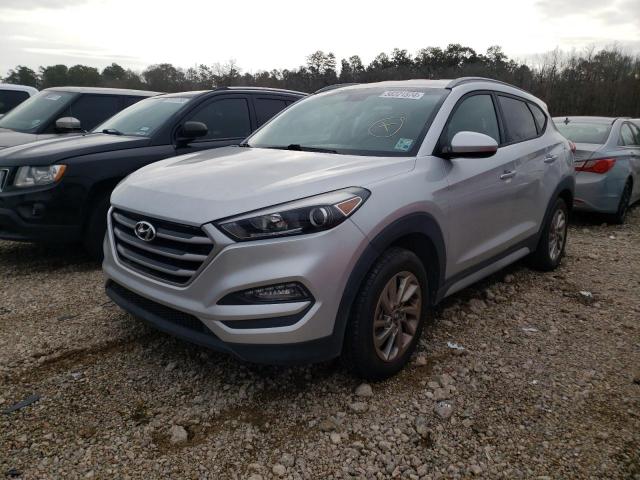 KM8J33A46JU710900 - 2018 HYUNDAI TUCSON SEL SILVER photo 1