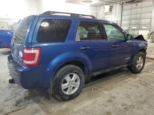 1FMCU93128KB78451 - 2008 FORD ESCAPE XLT BLUE photo 3