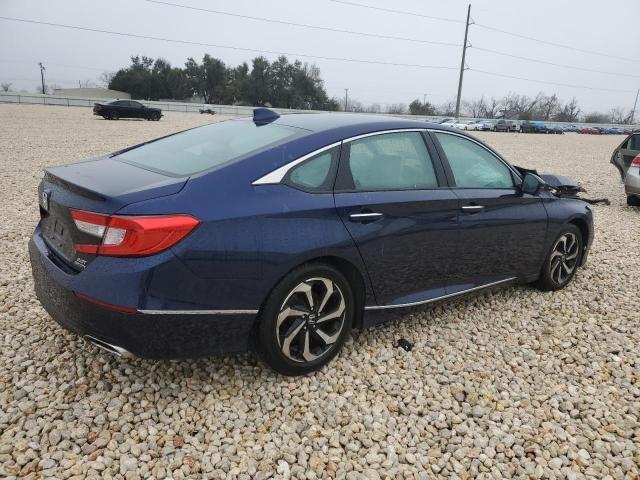 1HGCV2F91JA012770 - 2018 HONDA ACCORD TOURING BLUE photo 3