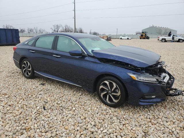 1HGCV2F91JA012770 - 2018 HONDA ACCORD TOURING BLUE photo 4