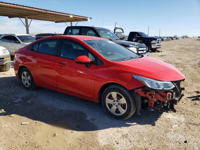 1G1BC5SM2H7261588 - 2017 CHEVROLET CRUZE LS RED photo 4