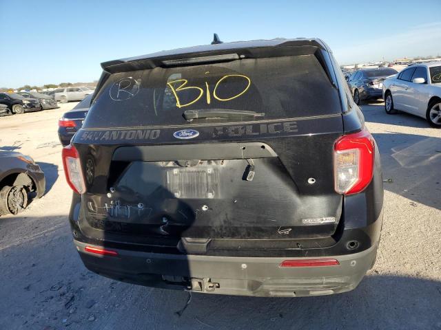 1FM5K8AB6LGC63888 - 2020 FORD EXPLORER POLICE INTERCEPTOR BLACK photo 6