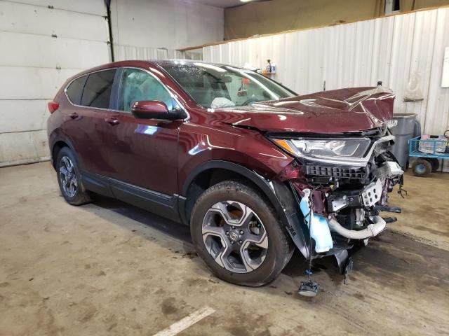 7FARW2H5XJE070923 - 2018 HONDA CR-V EX MAROON photo 4