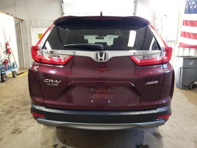 7FARW2H5XJE070923 - 2018 HONDA CR-V EX MAROON photo 6