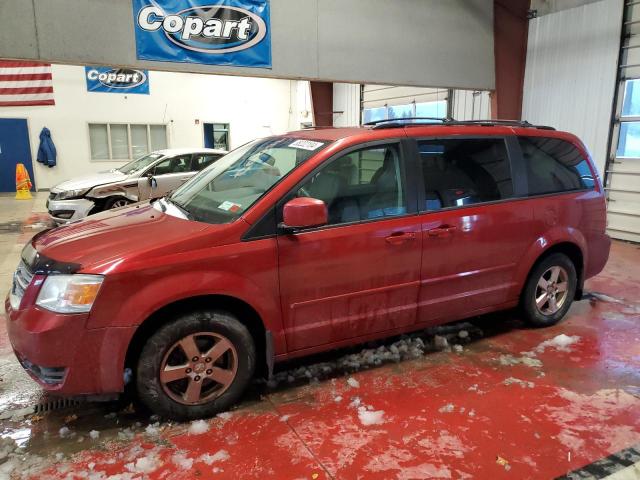 1D8HN54P68B185195 - 2008 DODGE CARAVAN SXT BURGUNDY photo 1