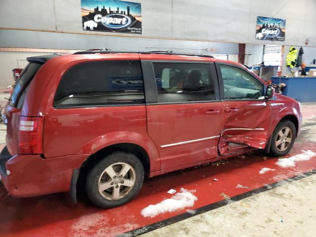 1D8HN54P68B185195 - 2008 DODGE CARAVAN SXT BURGUNDY photo 3