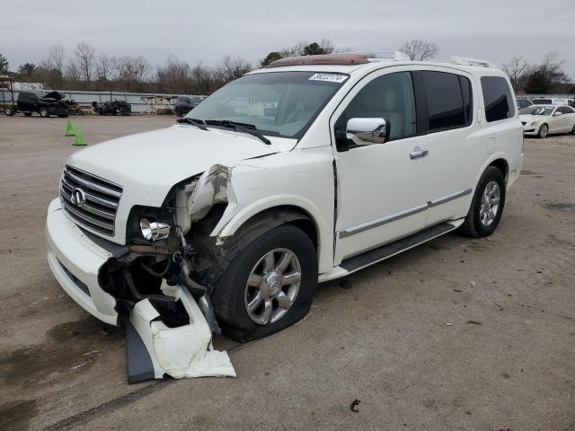 5N3AA08AX5N813714 - 2005 INFINITI QX56 WHITE photo 1