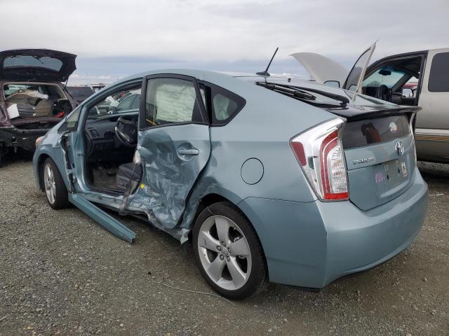 JTDKN3DU7D1622345 - 2013 TOYOTA PRIUS TURQUOISE photo 2