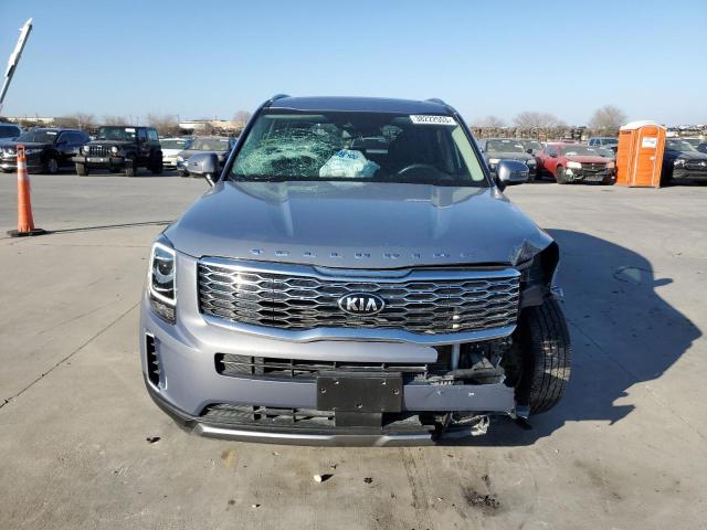 5XYP64HC2LG015441 - 2020 KIA TELLURIDE S GRAY photo 5