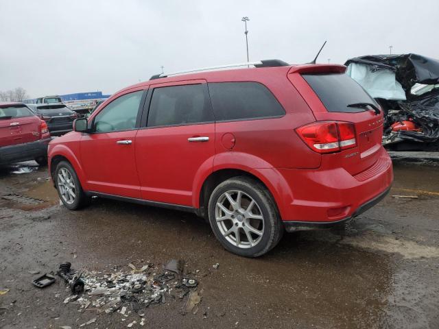 3C4PDCDG2DT537957 - 2013 DODGE JOURNEY CREW RED photo 2