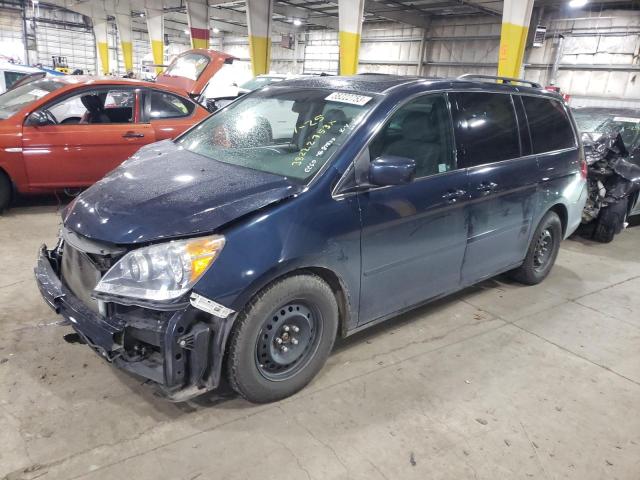 5FNRL3H76AB003473 - 2010 HONDA ODYSSEY EXL BLUE photo 1