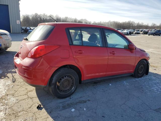 3N1BC1CP9AL422967 - 2010 NISSAN VERSA S RED photo 3