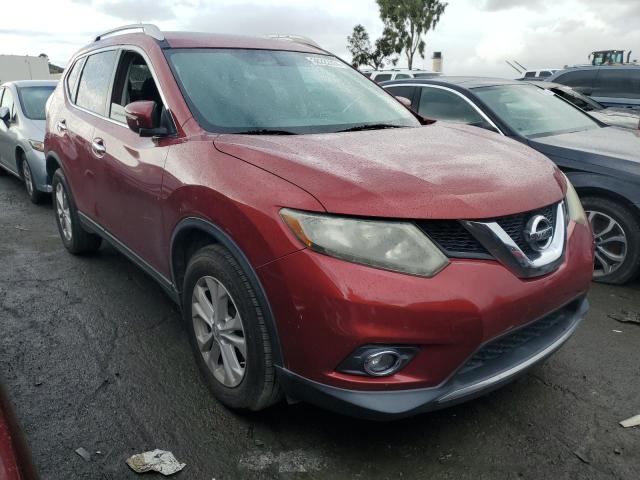 5N1AT2MT2FC854535 - 2015 NISSAN ROGUE S BURGUNDY photo 4