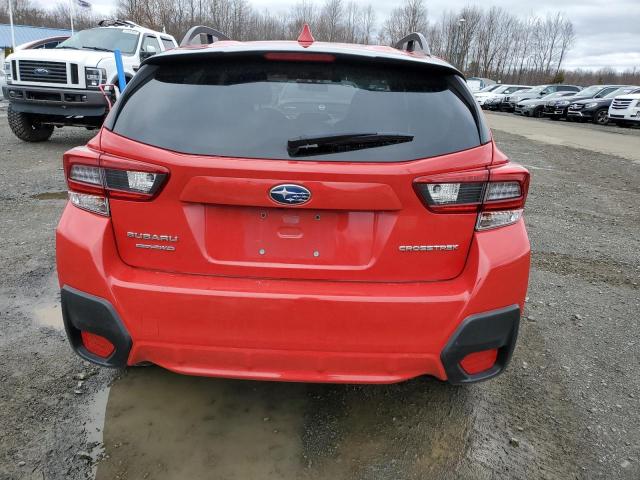 JF2GTAEC3M8307069 - 2021 SUBARU CROSSTREK PREMIUM RED photo 6