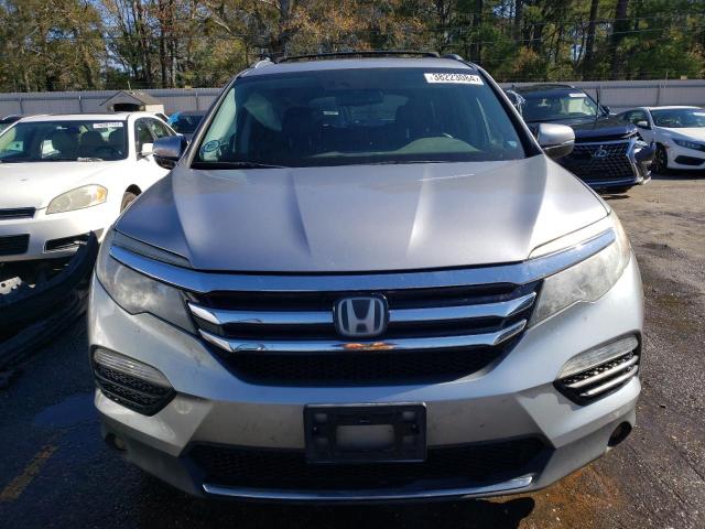 5FNYF6H0XJB031980 - 2018 HONDA PILOT ELITE SILVER photo 5