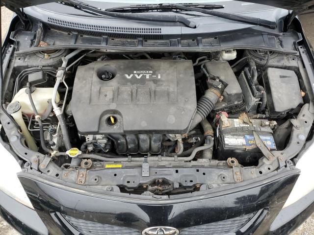 1NXBU40E39Z087247 - 2009 TOYOTA COROLLA BASE BLACK photo 11