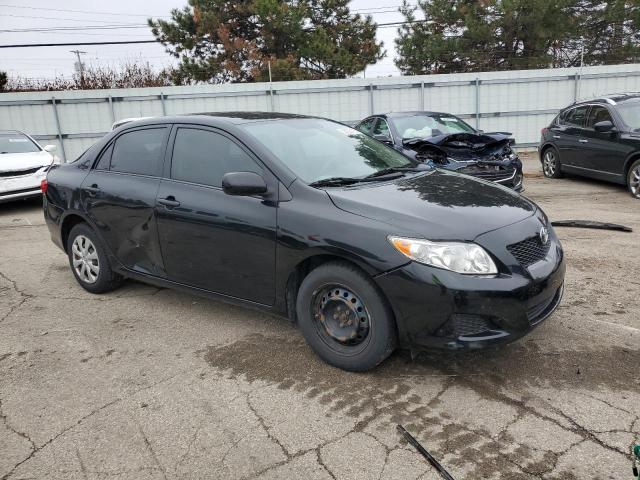 1NXBU40E39Z087247 - 2009 TOYOTA COROLLA BASE BLACK photo 4