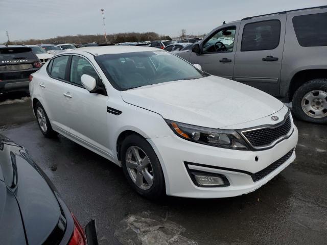 5XXGM4A76FG510074 - 2015 KIA OPTIMA LX WHITE photo 4