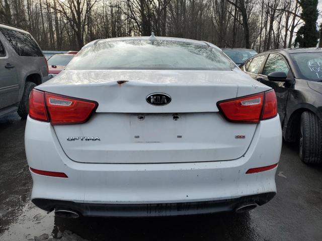 5XXGM4A76FG510074 - 2015 KIA OPTIMA LX WHITE photo 6