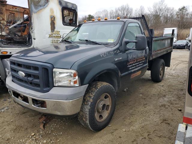 1FTSF31566EA62646 - 2006 FORD F350 SRW SUPER DUTY BLUE photo 1