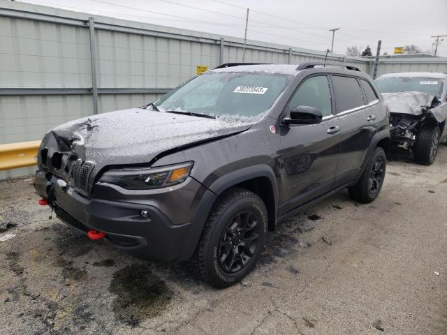 1C4PJMBXXND545510 - 2022 JEEP CHEROKEE TRAILHAWK 灰色 照片 1