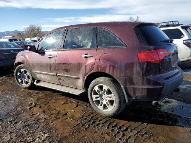 2HNYD28378H503432 - 2008 ACURA MDX TECHNOLOGY 栗色 照片 2