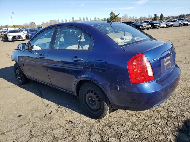 KMHCN4AC2BU612142 - 2011 HYUNDAI ACCENT GLS BLUE photo 2