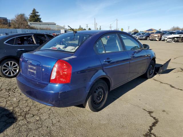 KMHCN4AC2BU612142 - 2011 HYUNDAI ACCENT GLS BLUE photo 3