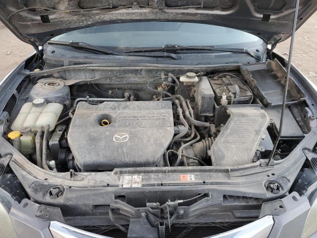 JM1BK32F371617970 - 2007 MAZDA 3 I GRAY photo 11