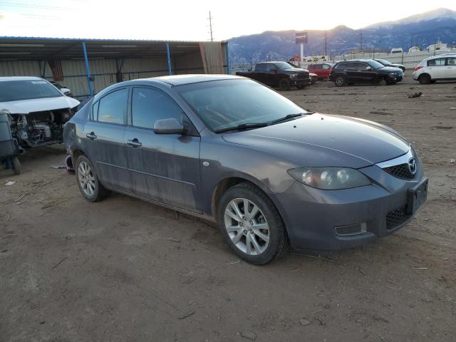 JM1BK32F371617970 - 2007 MAZDA 3 I GRAY photo 4