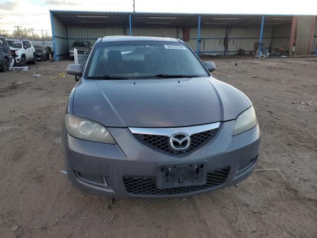 JM1BK32F371617970 - 2007 MAZDA 3 I GRAY photo 5