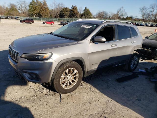 1C4PJLCX1KD170952 - 2019 JEEP CHEROKEE LATITUDE SILVER photo 1