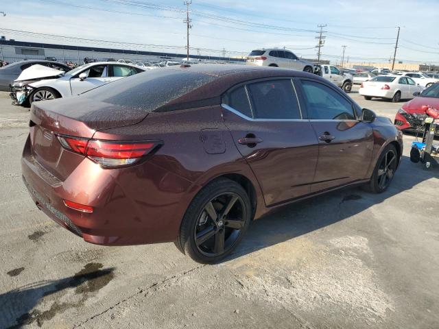 3N1AB8CV6NY312828 - 2022 NISSAN SENTRA SV BURGUNDY photo 3