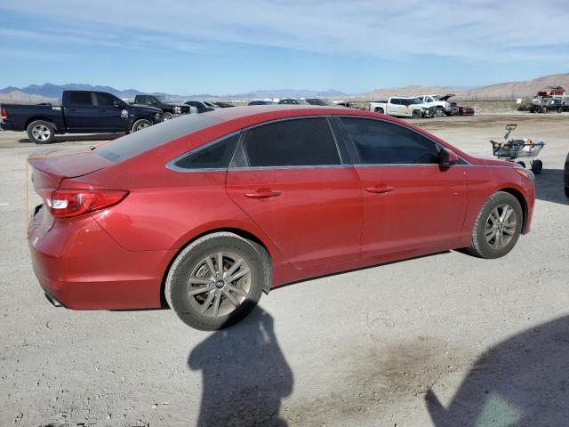 5NPE24AF4HH447102 - 2017 HYUNDAI SONATA SE RED photo 3