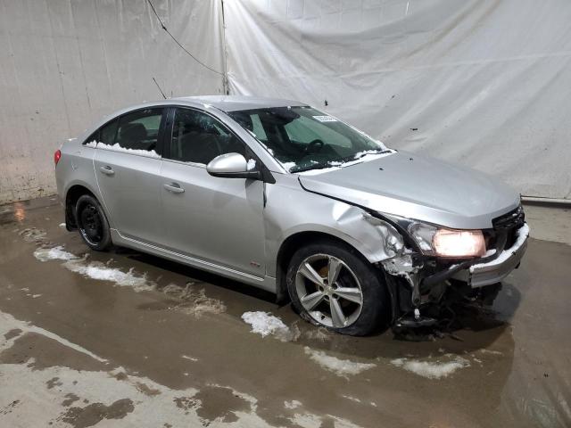 1G1PE5SB3F7126020 - 2015 CHEVROLET CRUZE LT SILVER photo 4