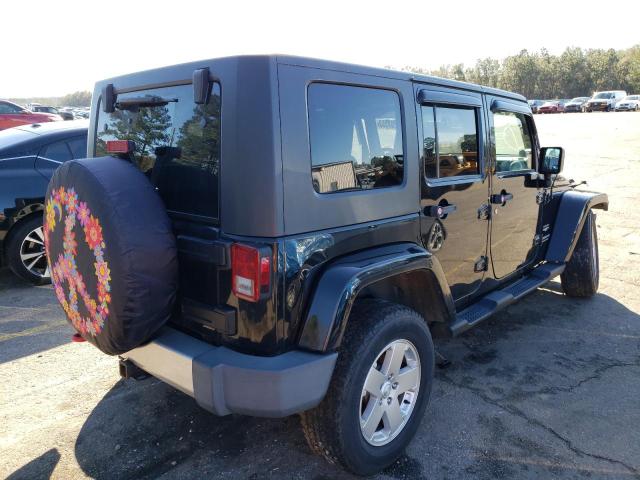 1J4GA59129L718689 - 2009 JEEP WRANGLER U SAHARA BLACK photo 3
