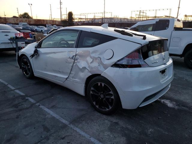 JHMZF1C66ES000736 - 2014 HONDA CR-Z EX WHITE photo 2