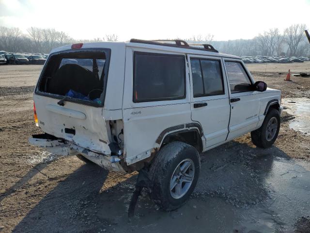 1J4FF58S8YL176407 - 2000 JEEP CHEROKEE CLASSIC WHITE photo 3