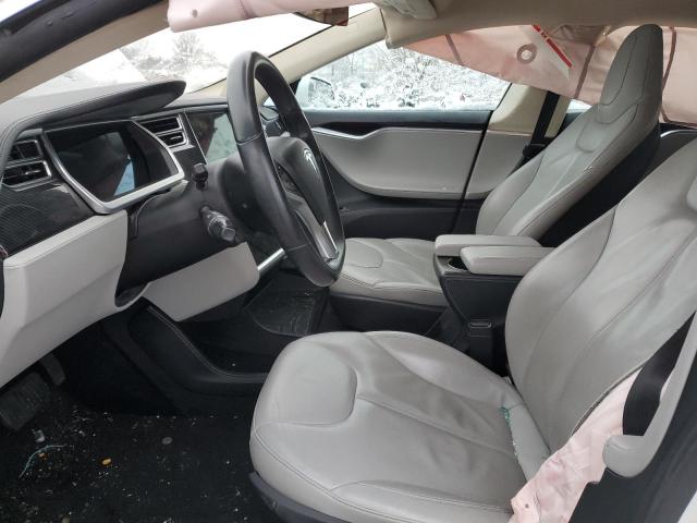 5YJSA1H13EFP35606 - 2014 TESLA MODEL S Սպիտակ լուսանկար 7