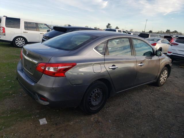 3N1AB7AP3JY278002 - 2018 NISSAN SENTRA S GRAY photo 3