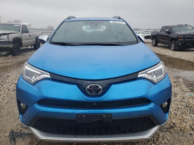 JTMJFREV2GD179107 - 2016 TOYOTA RAV4 SE BLUE photo 5