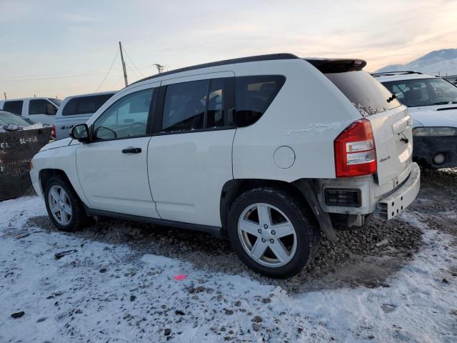 1J8FF47W67D161135 - 2007 JEEP COMPASS WHITE photo 2