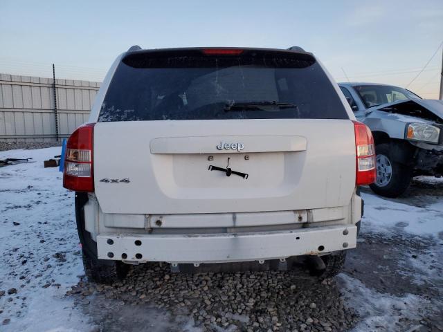 1J8FF47W67D161135 - 2007 JEEP COMPASS WHITE photo 6