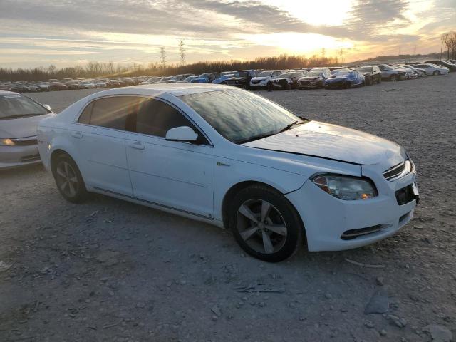 1G1ZF57599F210278 - 2009 CHEVROLET MALIBU HYBRID WHITE photo 4