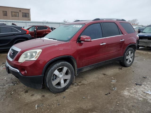 1GKLRNED2AJ262453 - 2010 GMC ACADIA SLT-2 MAROON photo 1