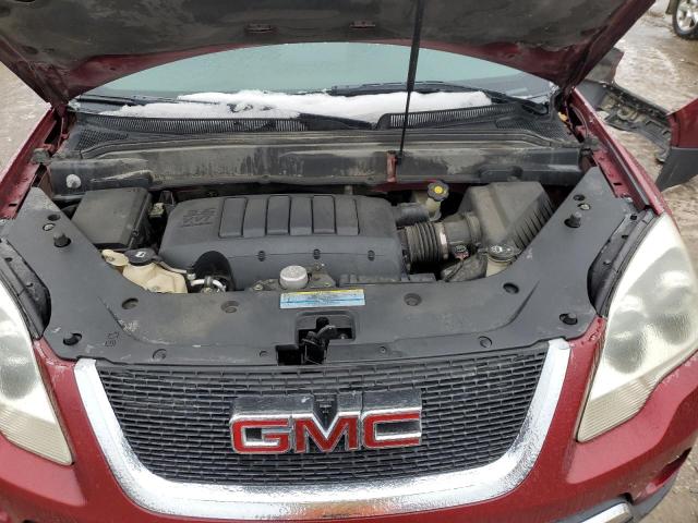 1GKLRNED2AJ262453 - 2010 GMC ACADIA SLT-2 MAROON photo 12