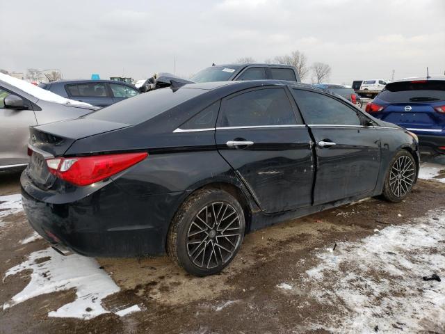 5NPEC4AC0BH228244 - 2011 HYUNDAI SONATA SE BLACK photo 3